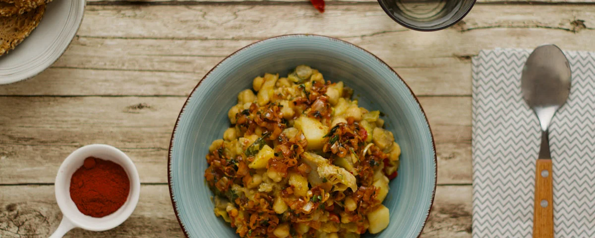 Recipe kit Potato and chickpea stew